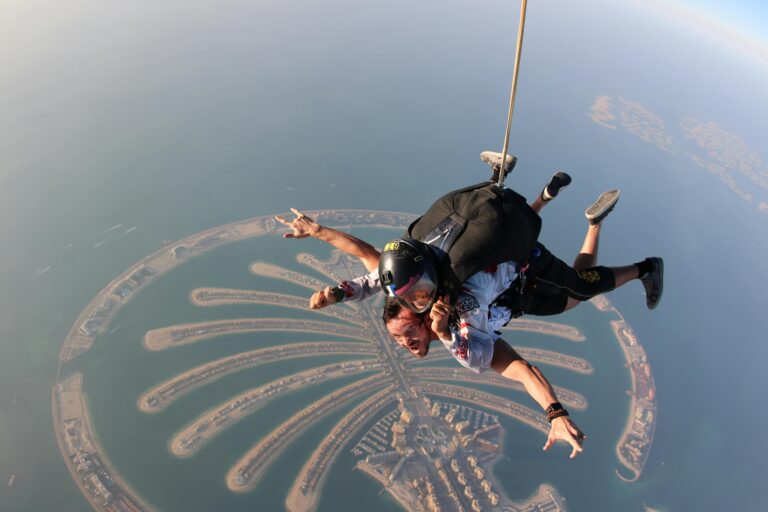 skydiving